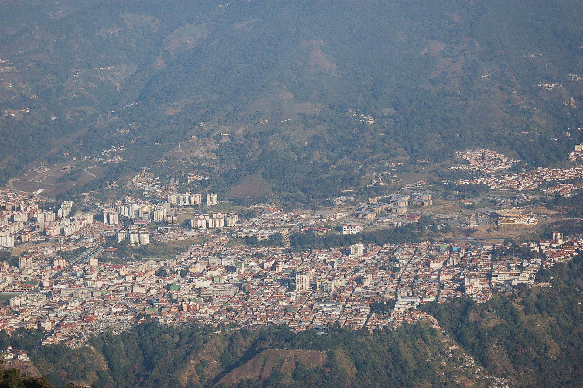 Vista de la ciudad de Mérida, Venezuela